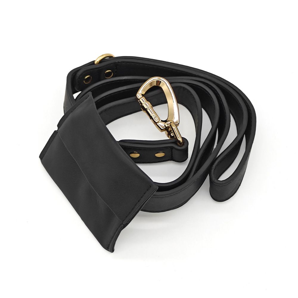 Durable leather dog harness pet leash walking rope dog collar for small to medium dogs