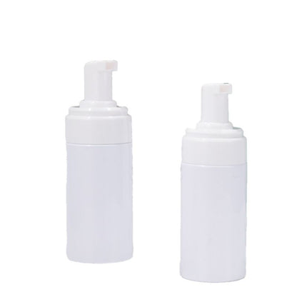 White foaming bottle pet foot cleaning foam bottle 100/150ml facial cleanser