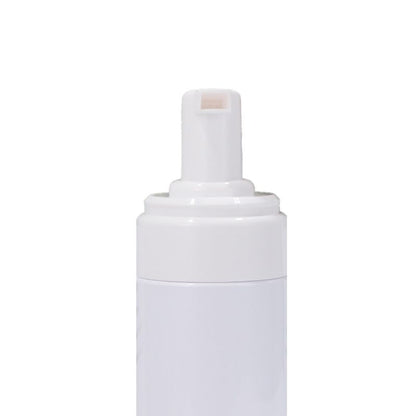 White foaming bottle pet foot cleaning foam bottle 100/150ml facial cleanser