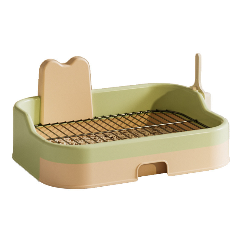 Dog toilet, high-fence, splash-proof, designated poop-prevention device for dogs, pet supplies.