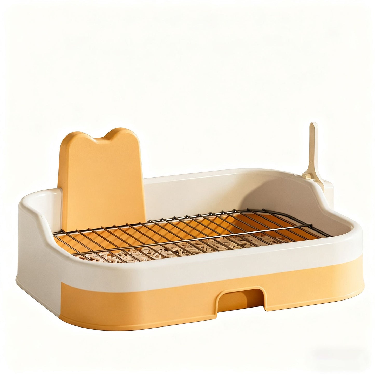 Dog toilet, high-fence, splash-proof, designated poop-prevention device for dogs, pet supplies.