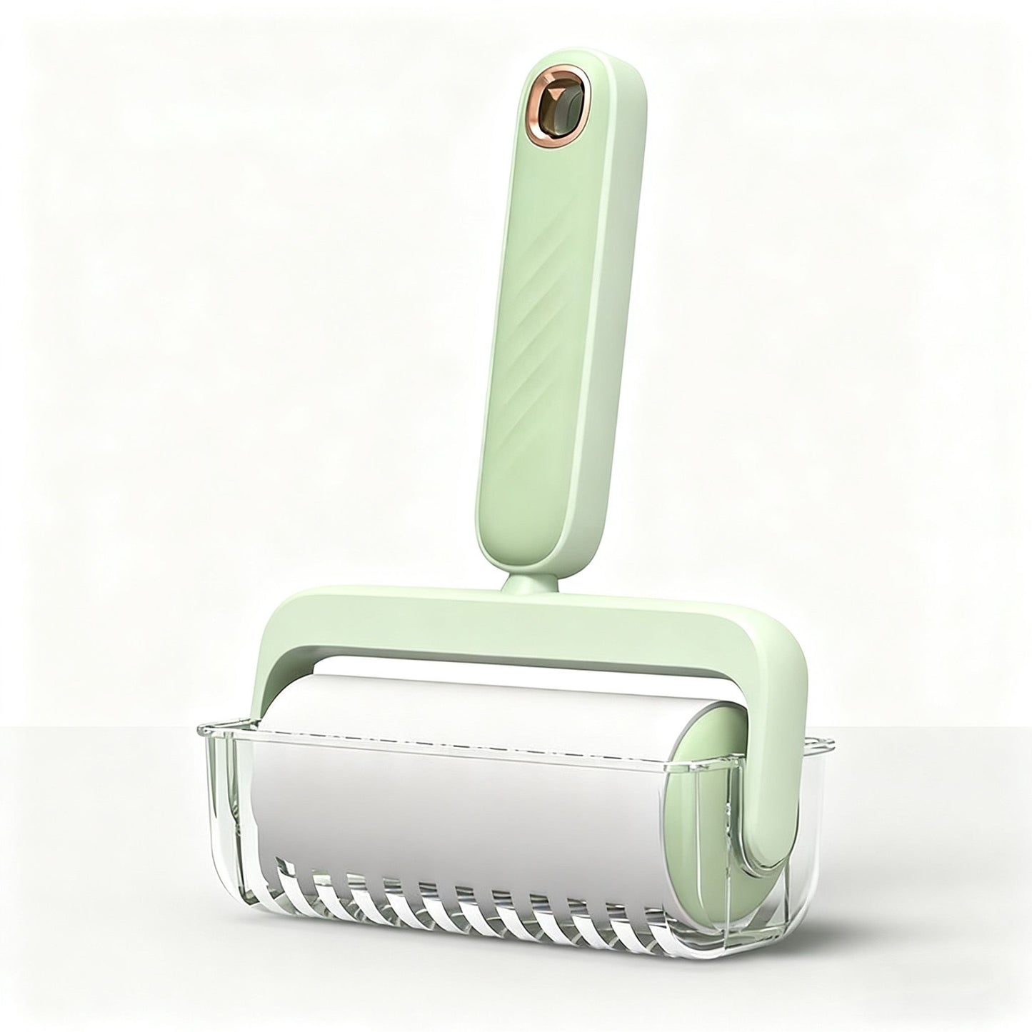 Lint roller, tear-off roll paper brush, powerful cleaning tool for clothes, hair, beds, and pets.