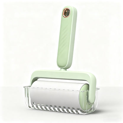 Lint roller, tear-off roll paper brush, powerful cleaning tool for clothes, hair, beds, and pets.